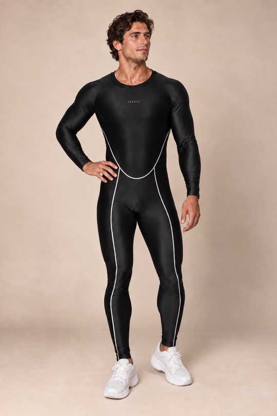Contour Me Bodysuit - Midnight Black