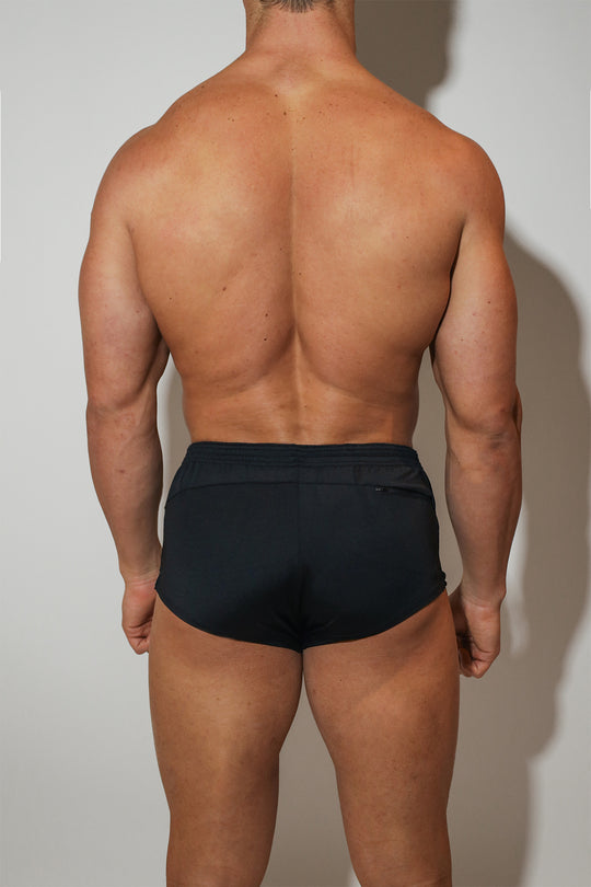 Stretch-It 2" Athletic Short Shorts - Onyx Black