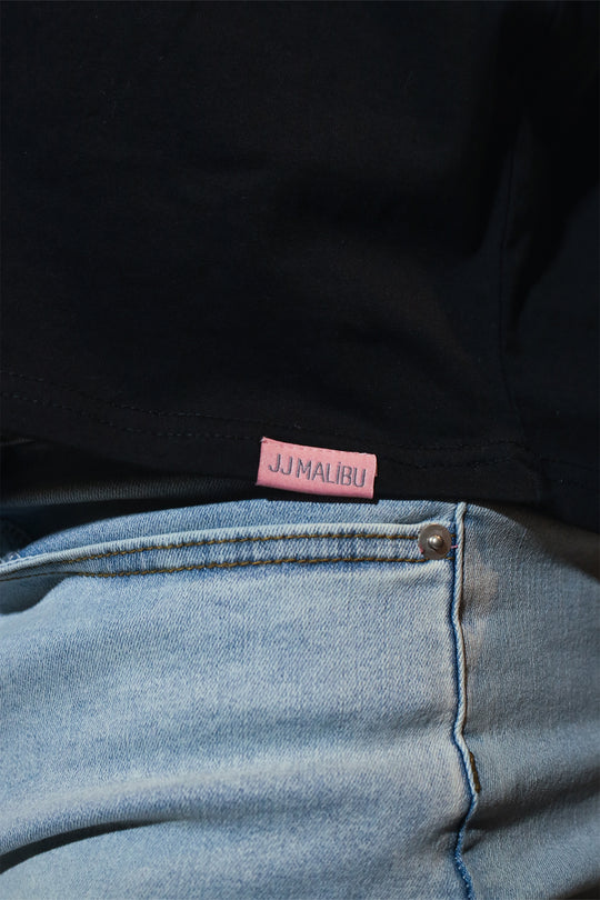 Oversized Relaxed Crop Top - Puta