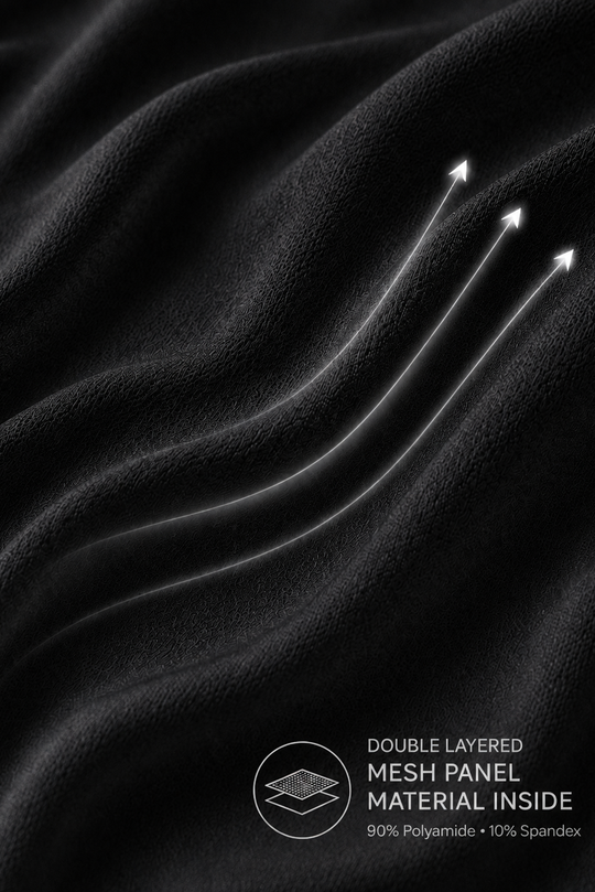 Strappy Little Swim Thong - Midnight Black